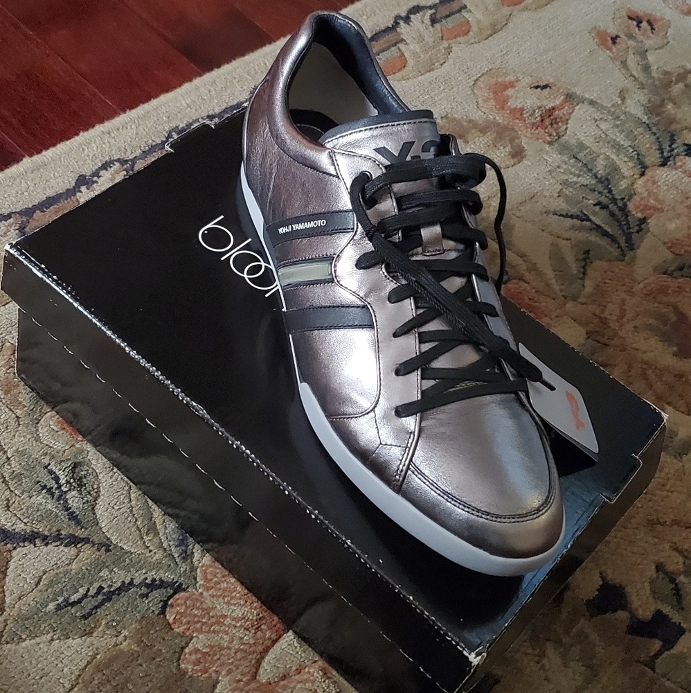 Y-3 SALA METALLIC SILV W/ BLK